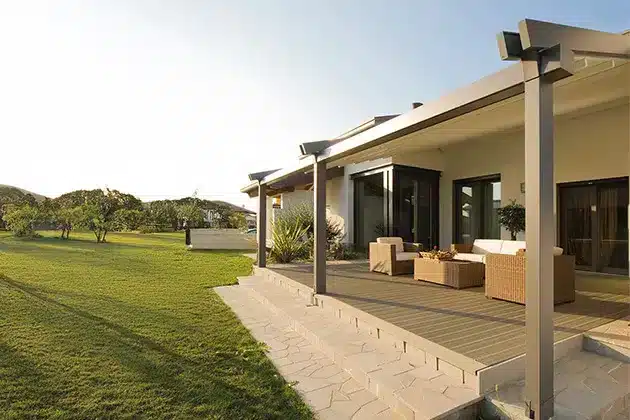 Pergolas with Fabric Infinity